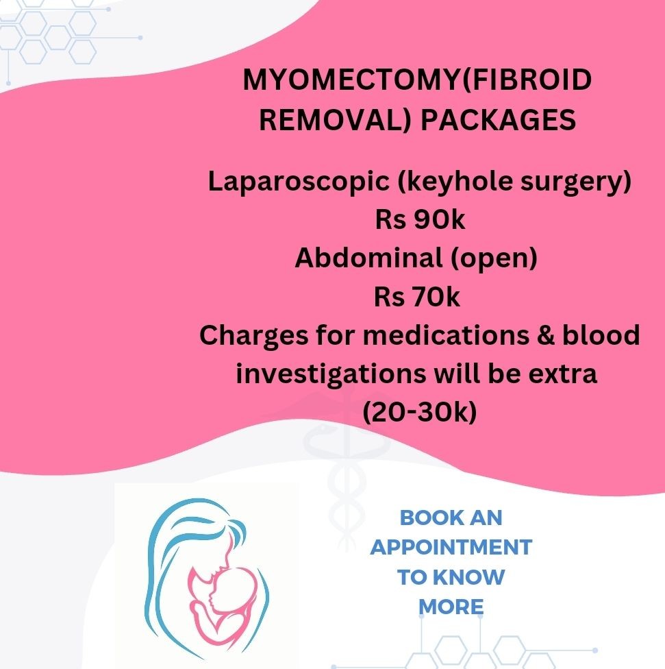 Fibroid removal, myomectomy, laparoscopy